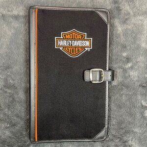 Hallmark Harley Davidson Motor‎ Cycles Map Notepad Pen Bound Portfolio 2004